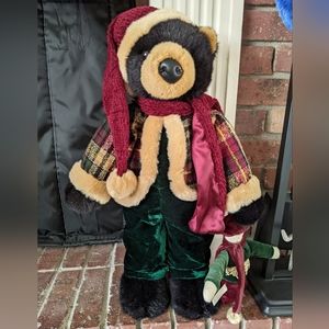 VTG 22" Dan Dee Christmas Bear